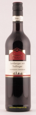 Lemberger mit Trollinger halbtrocken 2020, Neipperger Steingrube, Weingärtner Stromberg Zabergäu, Brackenheim