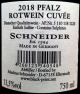 Ursprung 2021, Rotwein Cuvée trocken, Markus Schneider