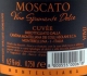 Moscato, Vino Spumante dolce, Weingut Montelliana